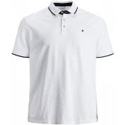 T-shirt Jack &amp; Jones 12143859 PAULOS POLO SS-WHITE