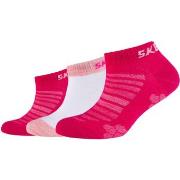 Chaussettes de sports Skechers 3PPK Girls Mesh Ventilation Socks