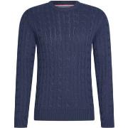 Sweat-shirt Cappuccino Italia Cable Pullover Navy