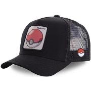 Casquette Capslab Casquette trucker Pokemon Pokeball Noir