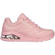 Baskets Skechers BASKETS UNO 2 - GOLDEN TRIM ROSE