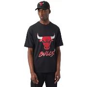 T-shirt New-Era Chicago Bulls NBA Script