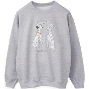 Sweat-shirt Dessins Animés Pongo And Perdita