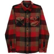 Chemise enfant Vans BOX FLANNEL - VN000LPY-CBA RED/BLACK