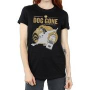 T-shirt Dessins Animés Dog Gone