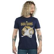 T-shirt Dessins Animés Dog Gone