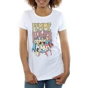 T-shirt Dc Comics Femme Power