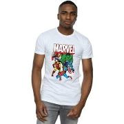 T-shirt Marvel Hero Group