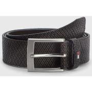 Ceinture Tommy Hilfiger Ceinture marron foncé en cuir