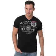 T-shirt Geographical Norway T-shirt - col V - imprimé