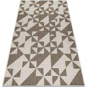 Tapis Rugsx TAPIS EN CORDE SIZAL FLOORLUX 20489 champagne 60x110 cm