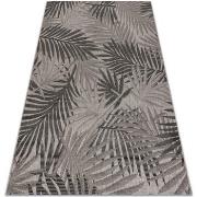 Tapis Rugsx TAPIS EN CORDE SIZAL FLOORLUX 20504 FEUILLES 80x150 cm