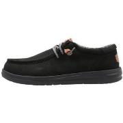 Chaussures bateau HEYDUDE WALLY GRIP CRAFT LEATHER