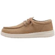 Chaussures bateau HEY DUDE WALLY GRIP CRAFT LEATHER