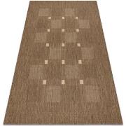 Tapis Rugsx TAPIS EN CORDE SIZAL FLOORLUX 20079 café 80x150 cm