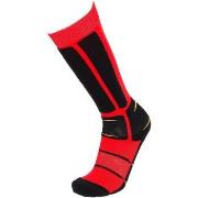 Chaussettes Perrin Back side rouge