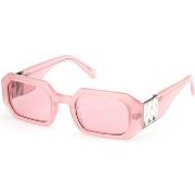 Lunettes de soleil Swarovski SK0387 coul. 72S Lunettes de soleil, Rose...