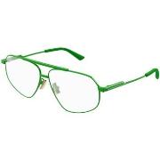 Lunettes de soleil Bottega Veneta BV1196O Cadres Optiques, Vert, 59 mm