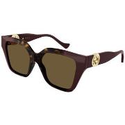 Lunettes de soleil Gucci GG1023S Lunettes de soleil, Havana/Marron, 54...