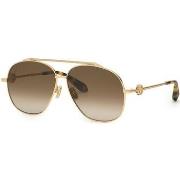 Lunettes de soleil Roberto Cavalli SRC008V Lunettes de soleil, Or/Marr...