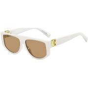 Lunettes de soleil Givenchy GV 7156/S Lunettes de soleil, Blanc/Marron...