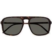 Lunettes de soleil Saint Laurent SL 590 Lunettes de soleil, Havana/Gri...