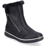 Bottines Rieker black casual closed booties