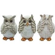 Statuettes et figurines Signes Grimalt Owl Figure 3 Unités