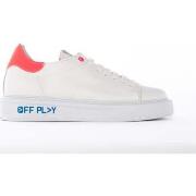 Baskets basses Off Play Firenze White Fuxia Fluo