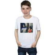 T-shirt enfant Dc Comics Batman TV Series Dynamic Duo Photograph