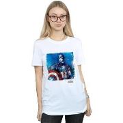 T-shirt Marvel Captain America Art