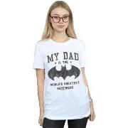 T-shirt Dc Comics My Dad Is Batman