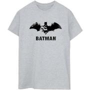 T-shirt Dc Comics Batman Black Stare Logo