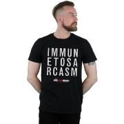 T-shirt The Big Bang Theory Immune To Sarcasm