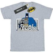 T-shirt Dc Comics Batman Football Goal Hangin'