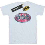 T-shirt Dc Comics Batman Japanese Logo Red