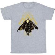 T-shirt Dc Comics Black Adam Rising Golden Symbols