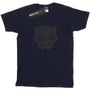 T-shirt Marvel Black On Black