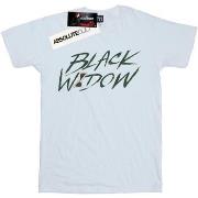 T-shirt Marvel Black Widow Movie Alt Logo