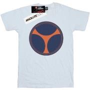 T-shirt Marvel Black Widow Movie Taskmaster Distressed Shield