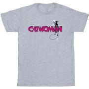 T-shirt Dc Comics Batman Catwoman Logo