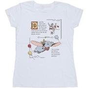T-shirt Disney Dumbo Story Book Page