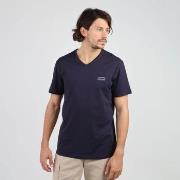 T-shirt Oxbow Tee shirt uni col V logo poitrine TIVEGA