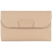 Portefeuille LANCASTER Compagnon en cuir Ref 53835 Beige fonce