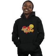 Sweat-shirt enfant Dessins Animés Tweety Pie Valentine's Day Love Bird