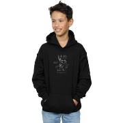 Sweat-shirt enfant Dessins Animés Bugs Bunny Drawing Instruction