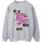 Sweat-shirt Disney Alice In Wonderland All Mad Here