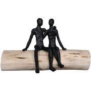 Statuettes et figurines Signes Grimalt Figures Noires Sur Le Coffre