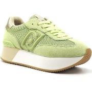 Chaussures Liu Jo Dreamy 02 Sneaker Donna Green Gold BA4081PX031