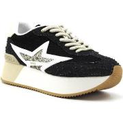 Chaussures Liu Jo Dreamy 03 Sneaker Donna Black Gold BA4083TX404